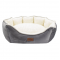 15858 LUXE DAISY меко легло 65x40x20H см сиво